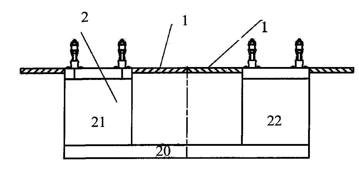 FRP rib fibre cloth winding coaxial connection method