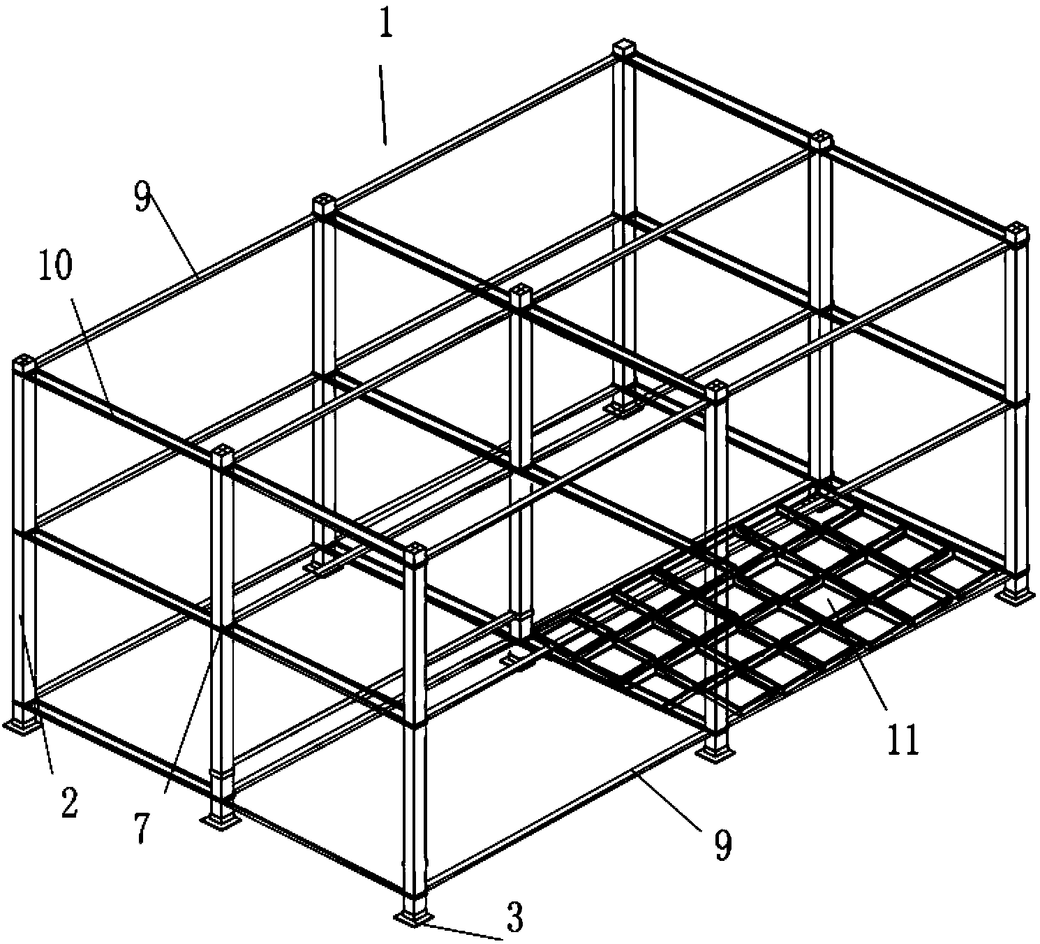 Industrial three-dimensional production system for modern agriculture