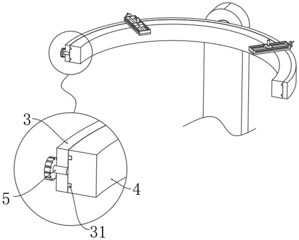 Operating device of board card