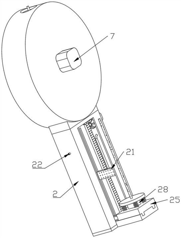 Cleaning device for automobile parts