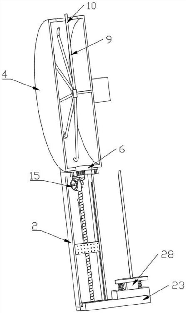 Cleaning device for automobile parts