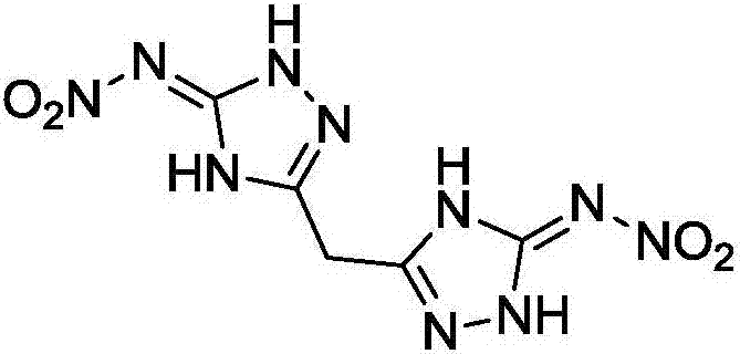 Bis(3-nitro-1,2,4-triazol-5-yl)methanediol compound