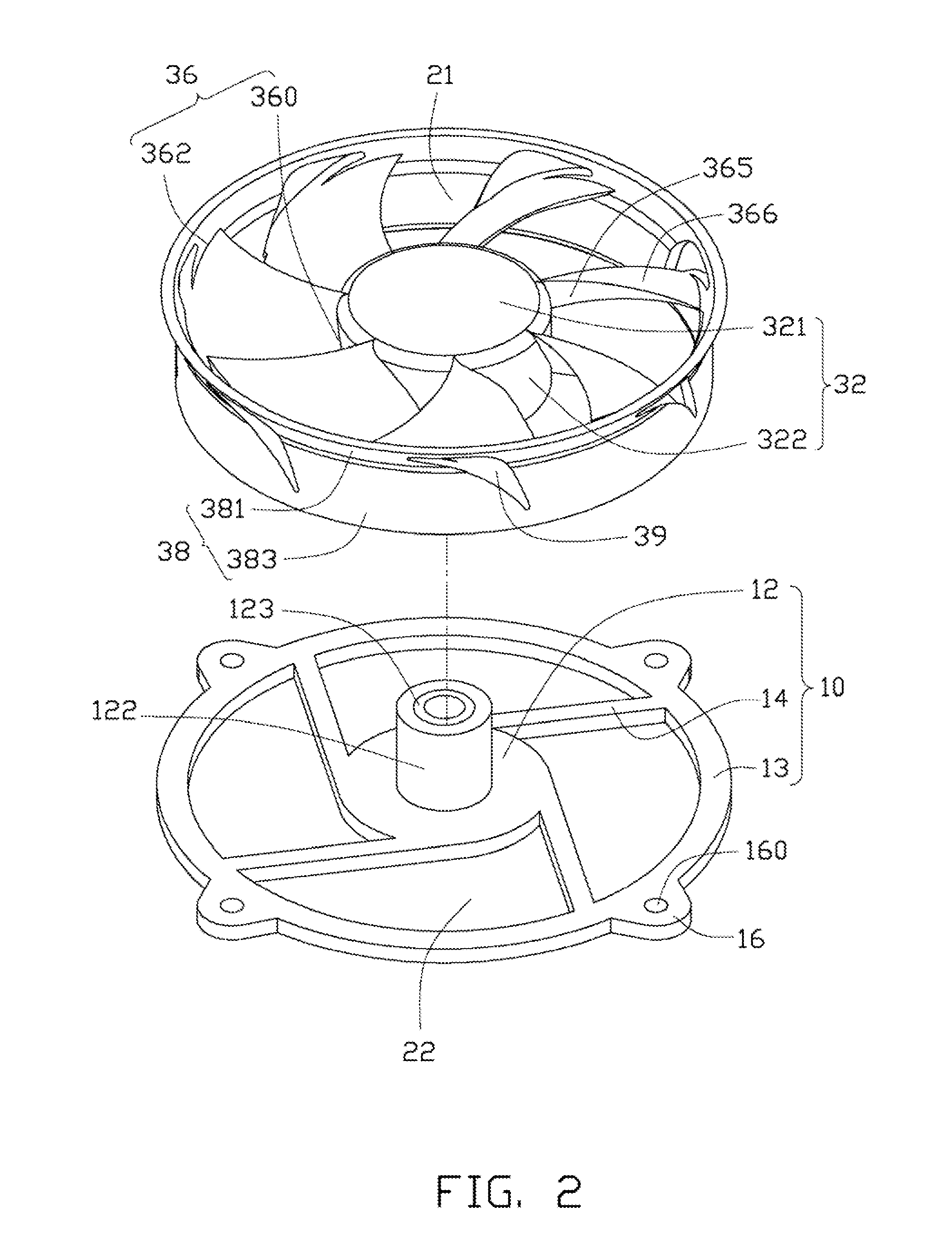 Heat dissipation fan and rotor thereof