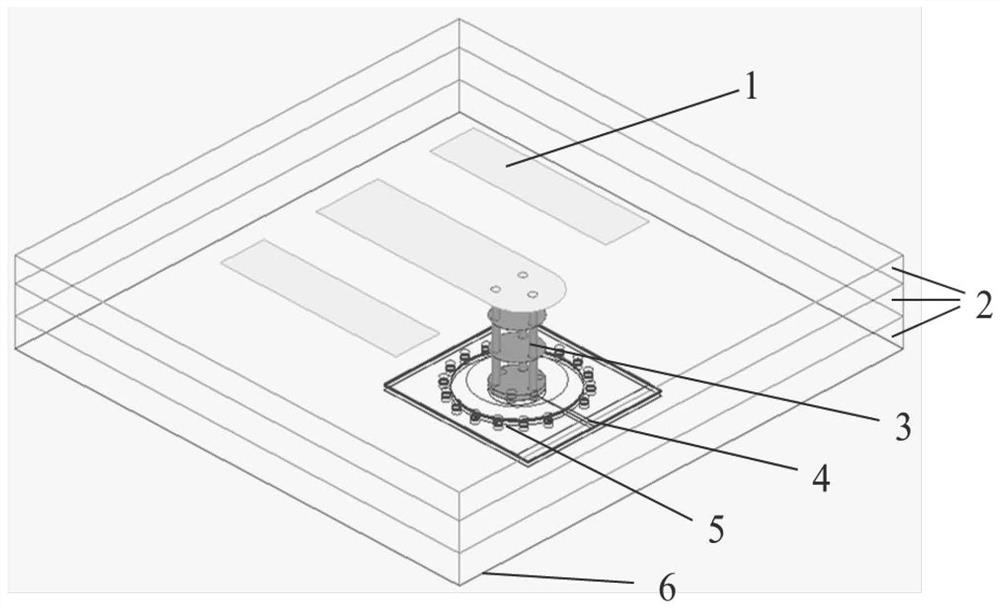 An on-chip antenna and antenna array