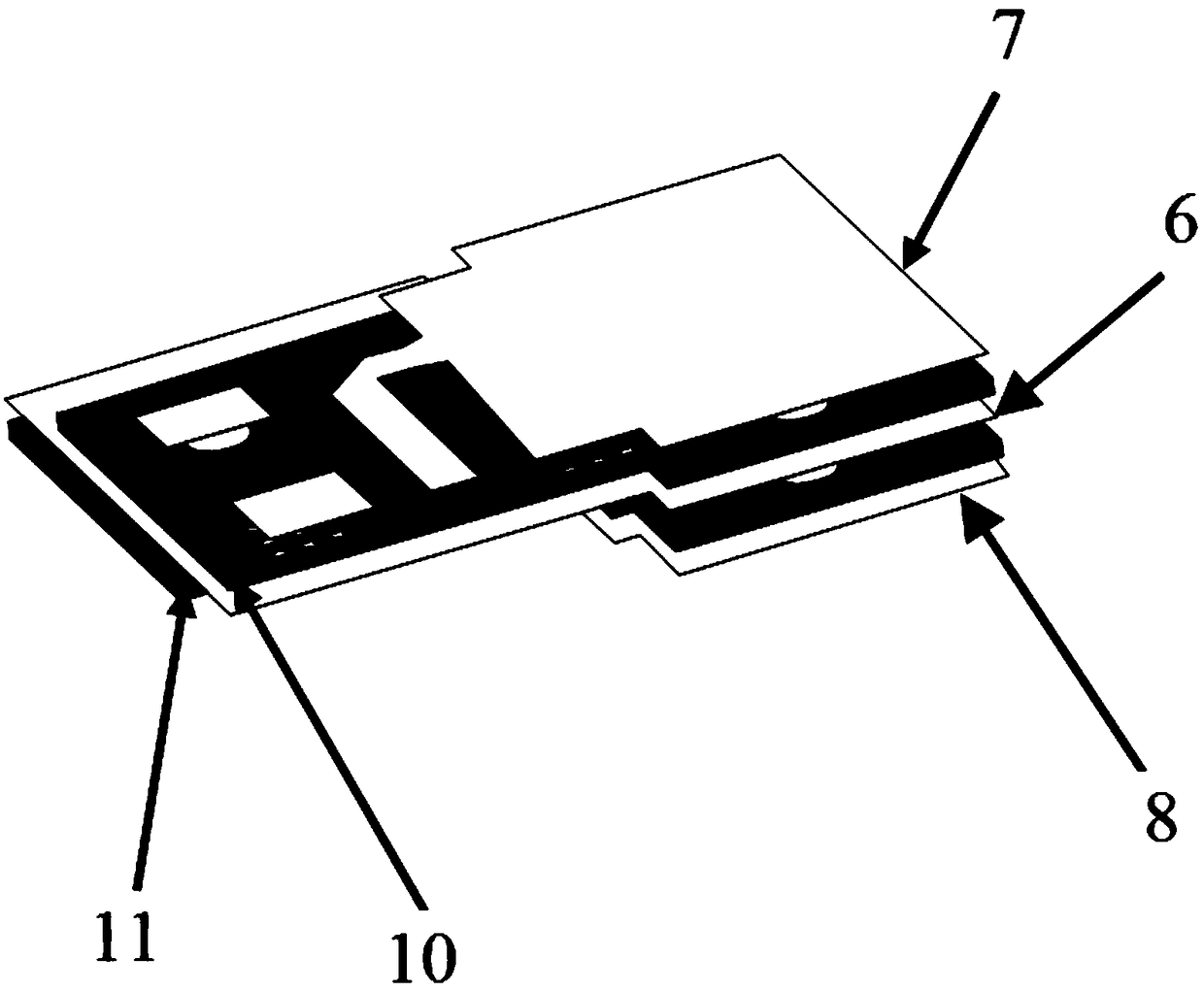Multilayer substrate integrated waveguide dual-pass band filter