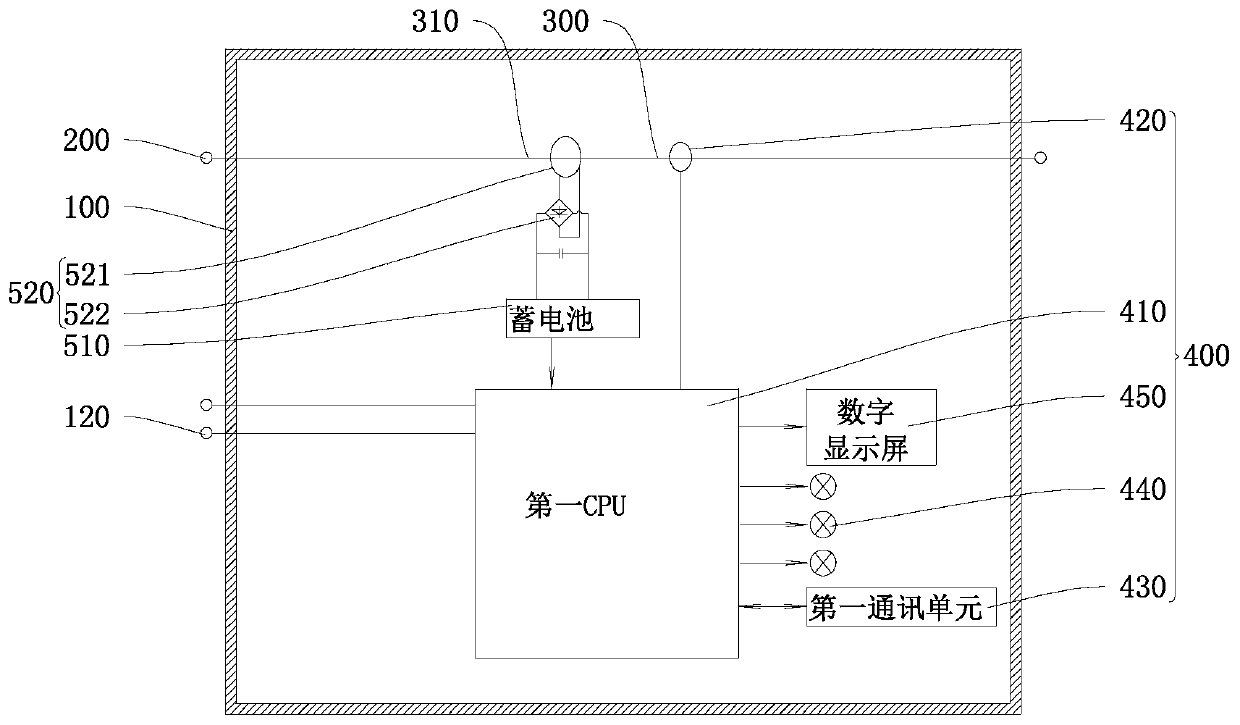 Self-monitoring electrical device and elevator circuit