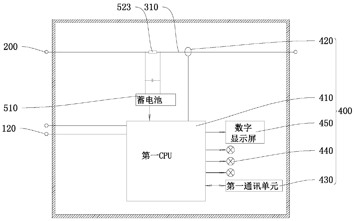 Self-monitoring electrical device and elevator circuit