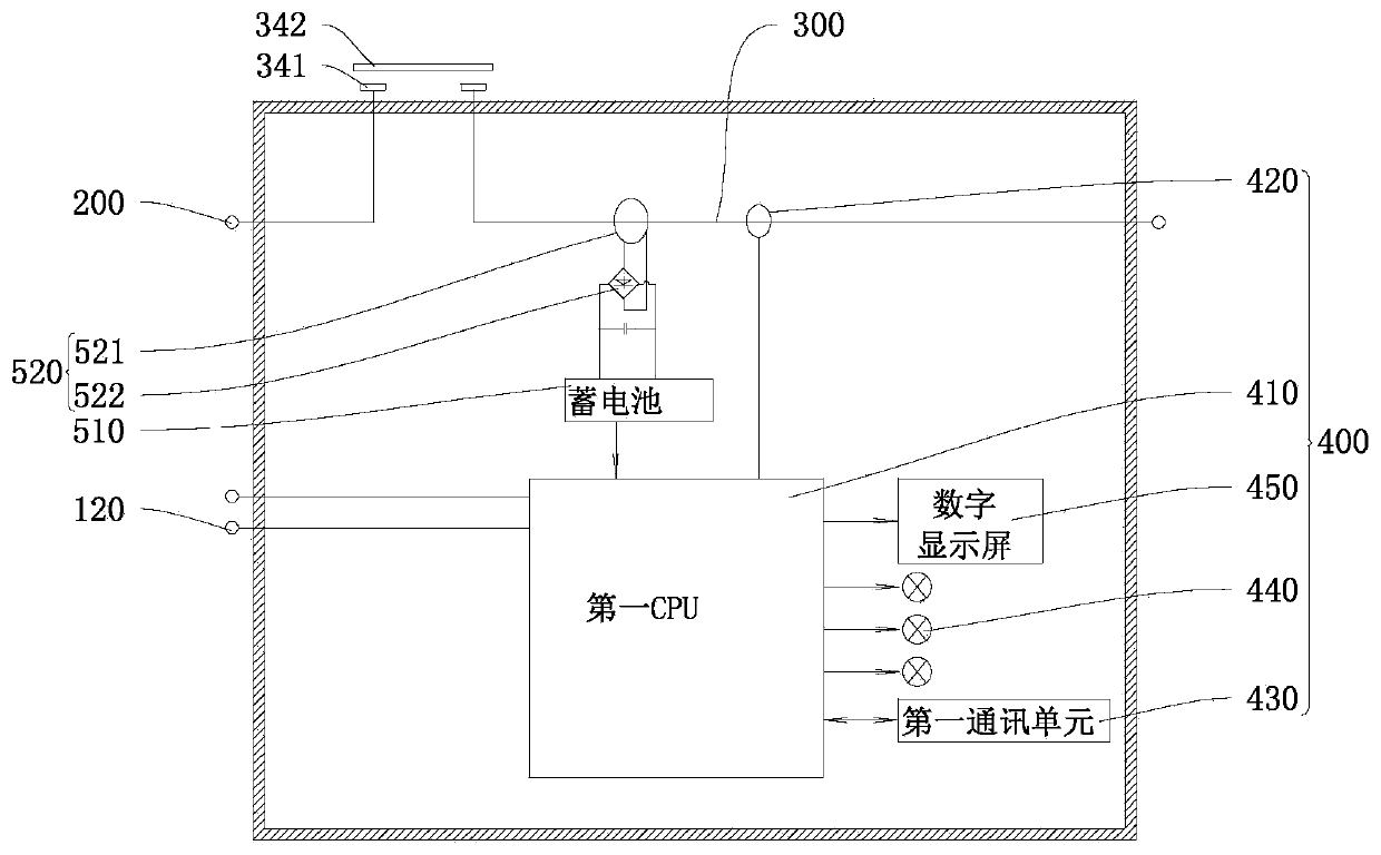 Self-monitoring electrical device and elevator circuit