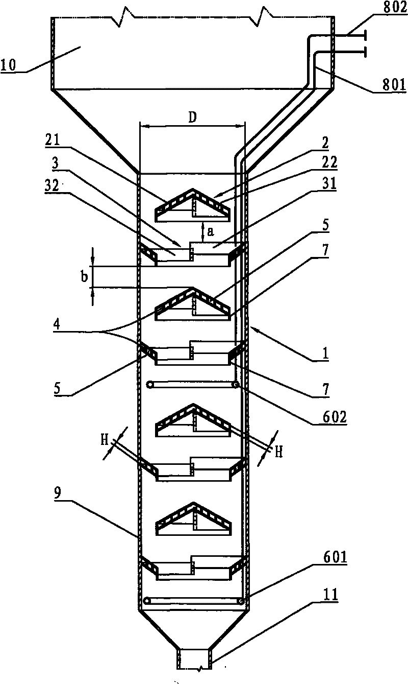 Catalytic conversion steam stripping device