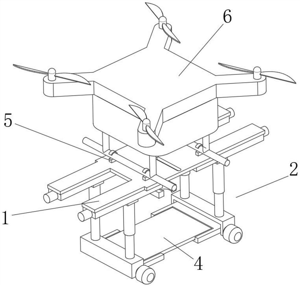Suspension type unmanned aerial vehicle carrying device