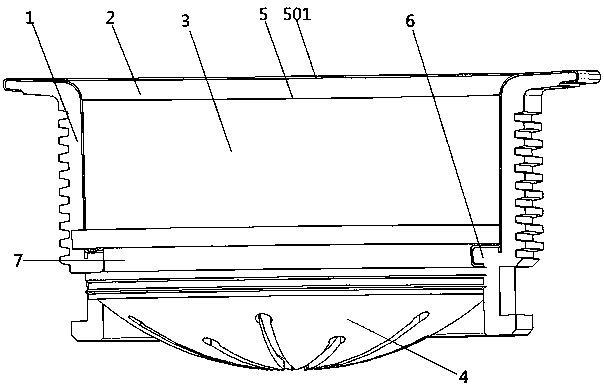 Anti-corrosion connecting device for water channel connector