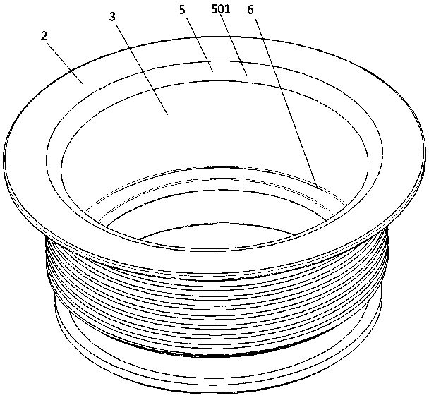 Anti-corrosion connecting device for water channel connector