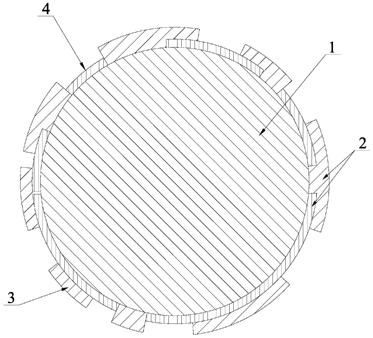 A kind of electrode wire and preparation method thereof