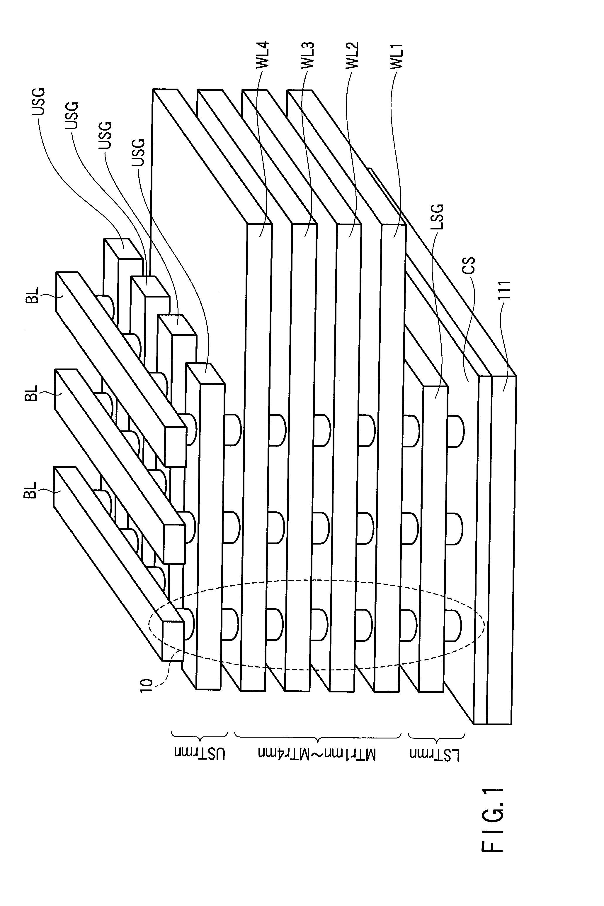 Semiconductor memory device having three-dimensionally arranged memory cells, and manufacturing method thereof