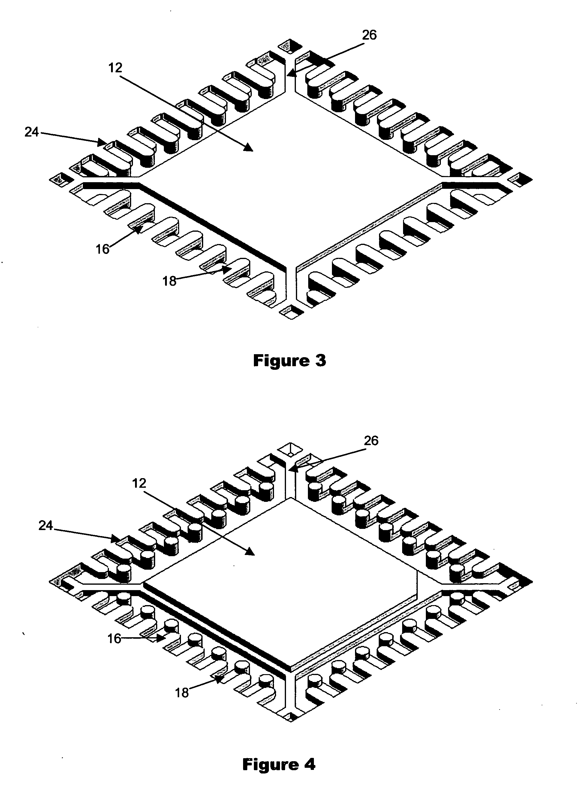 Electronic device with high lead density