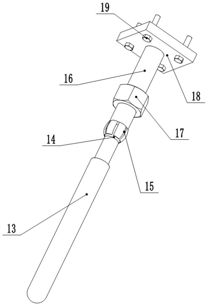 A preparation device and method for directional steel fiber reinforced concrete prefabricated components