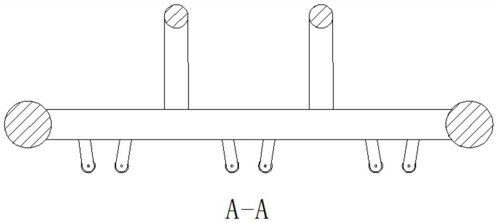 Multifunctional ground wire storage hanger