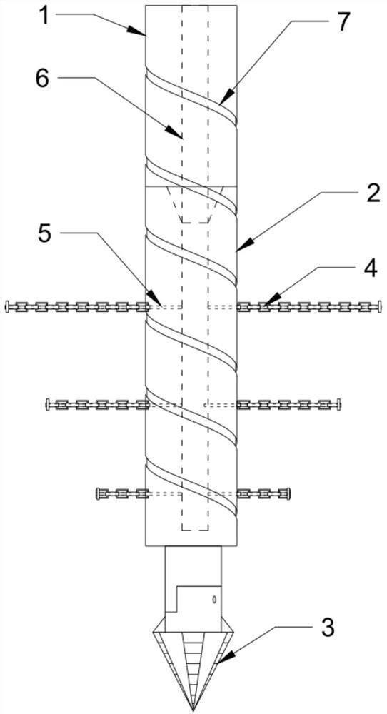 Flexible hole expanding device and method