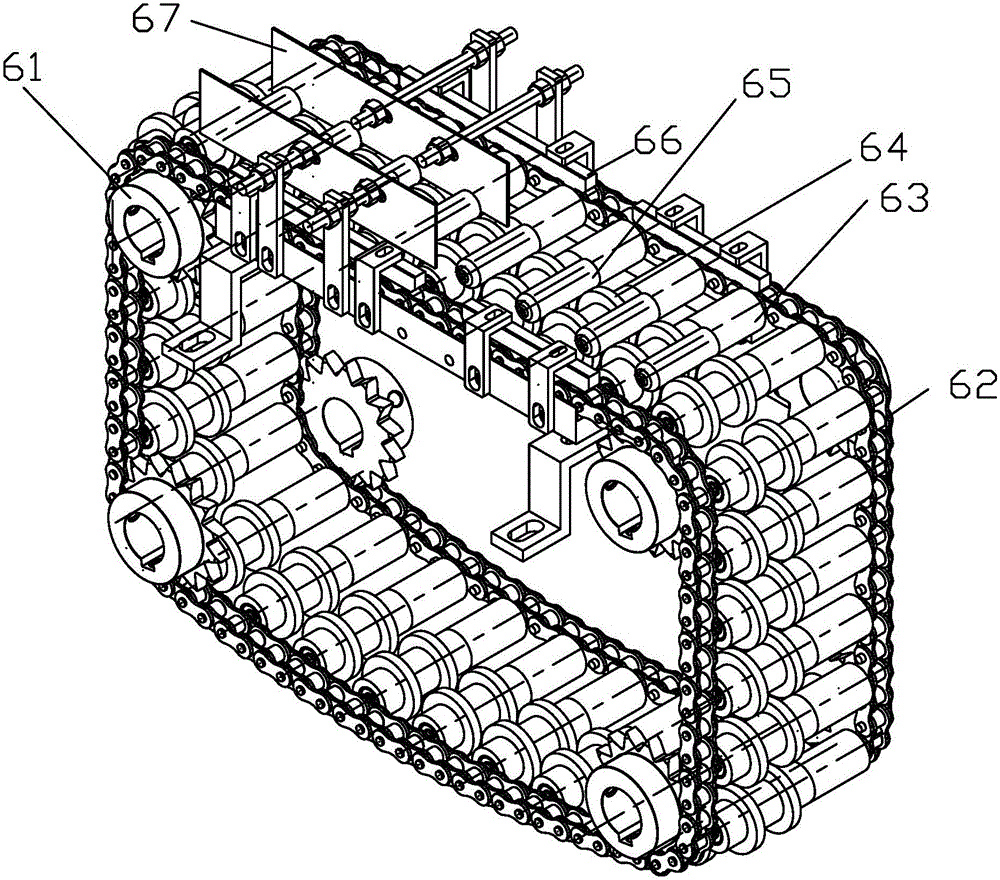 Conveying and self-rotating device and method for cylindrical or columnar object