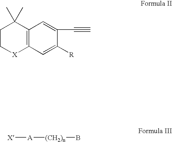 Methods of therapeutic treatment using retinoids with reduced side effects