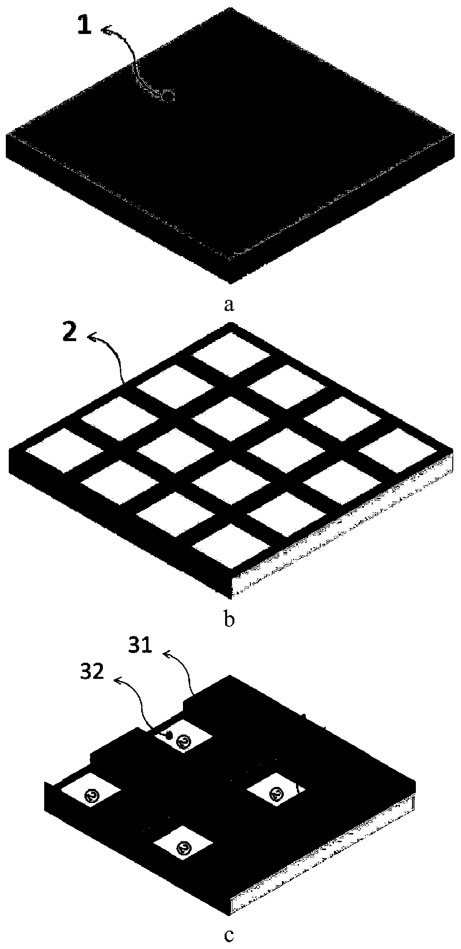 A method for preparing a multi-channel narrowband filter pixel array