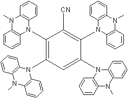 A thermally activated delayed fluorescent material