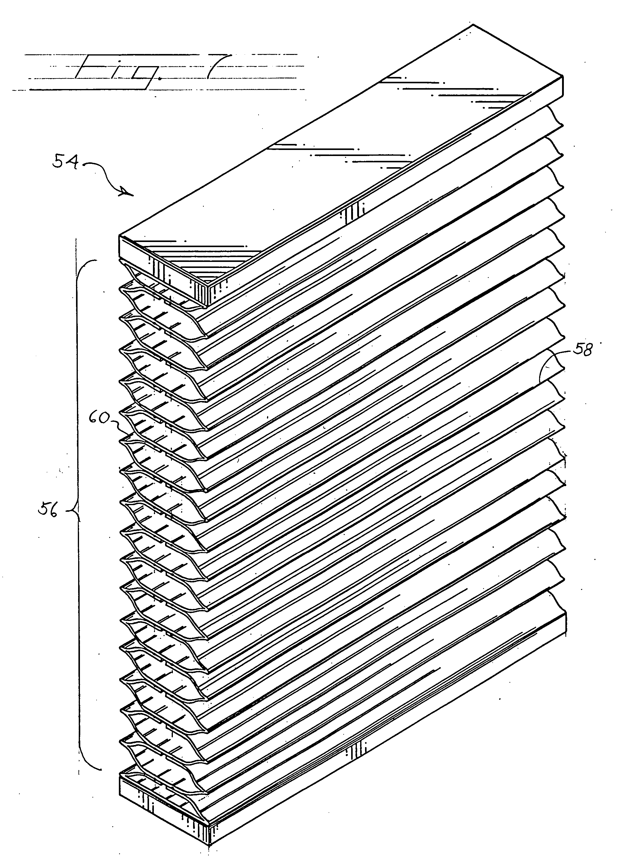 Apparatus and method for making cellular shade material