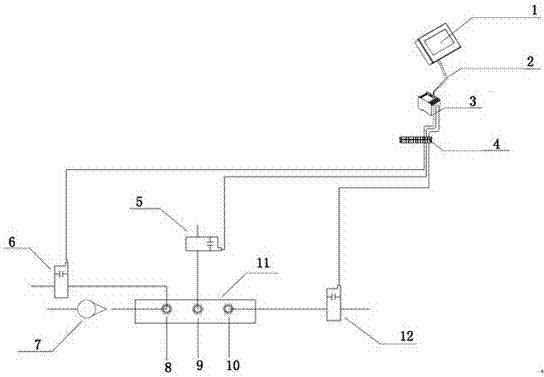 Automatic balance oil cylinder