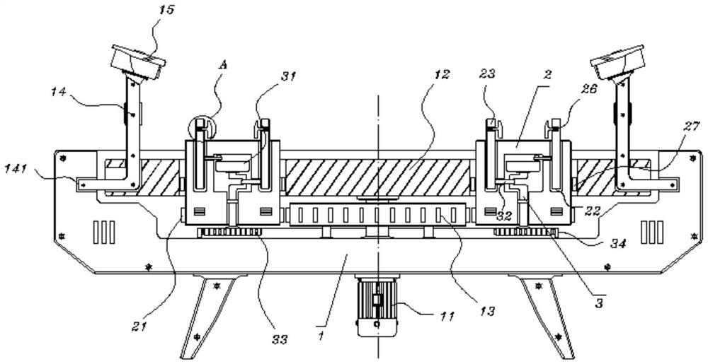 Multi-angle high-protection detection equipment for soft package lithium cell processing