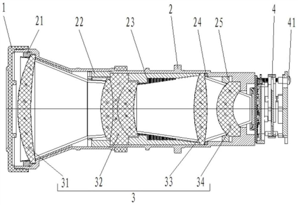 Wide-spectrum low-light imaging device