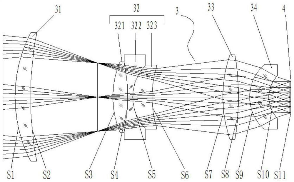 Wide-spectrum low-light imaging device