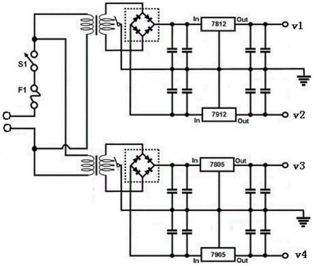 A universal regulated power supply plug-in