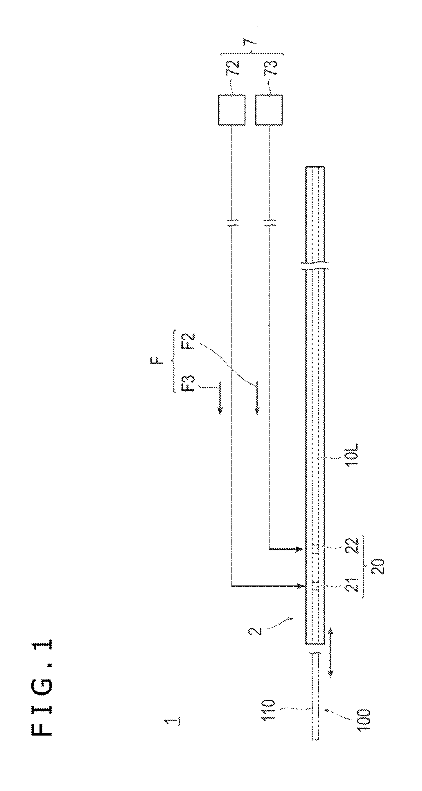 Elongated member for medical use and cleaning device