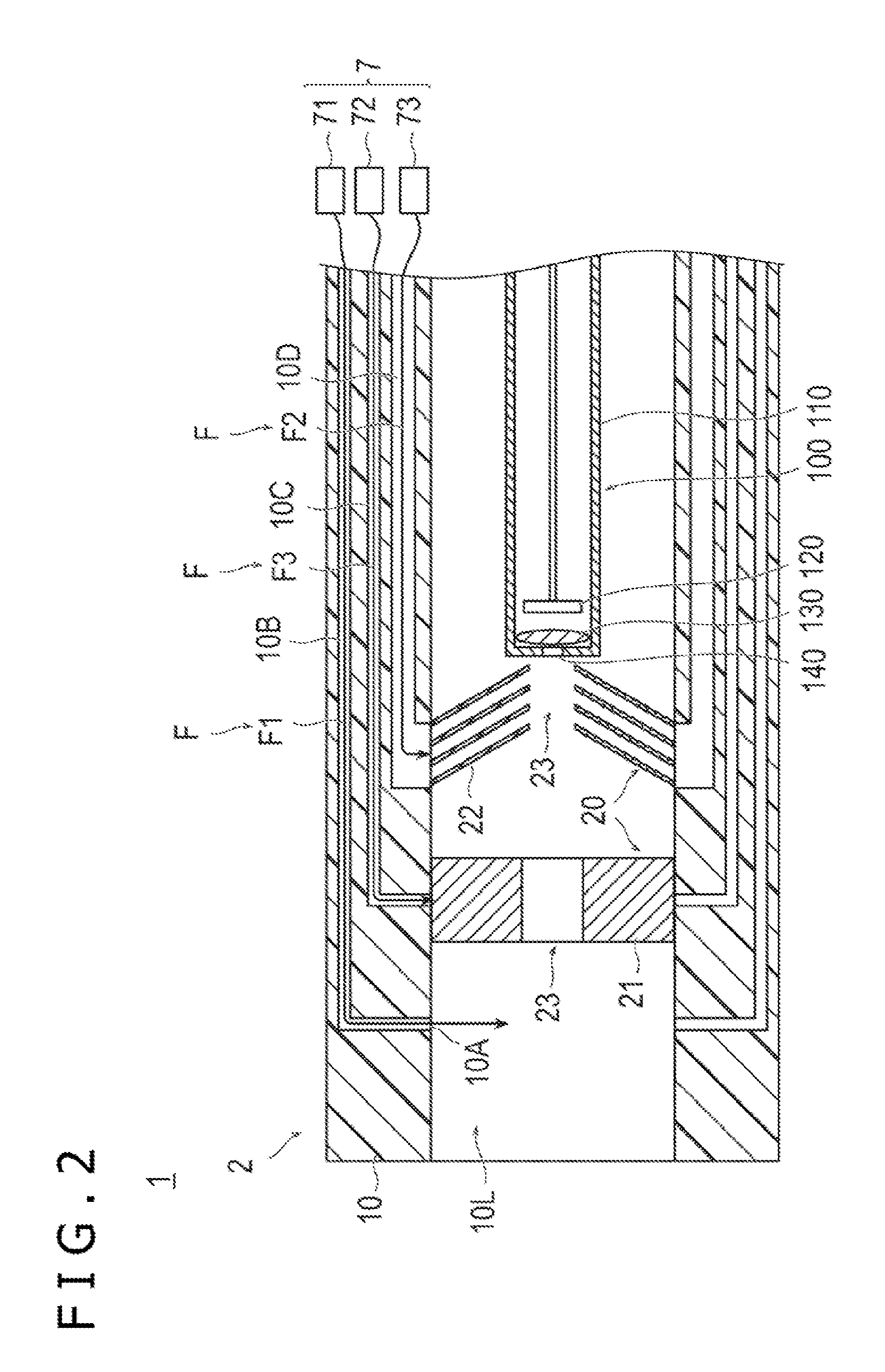 Elongated member for medical use and cleaning device