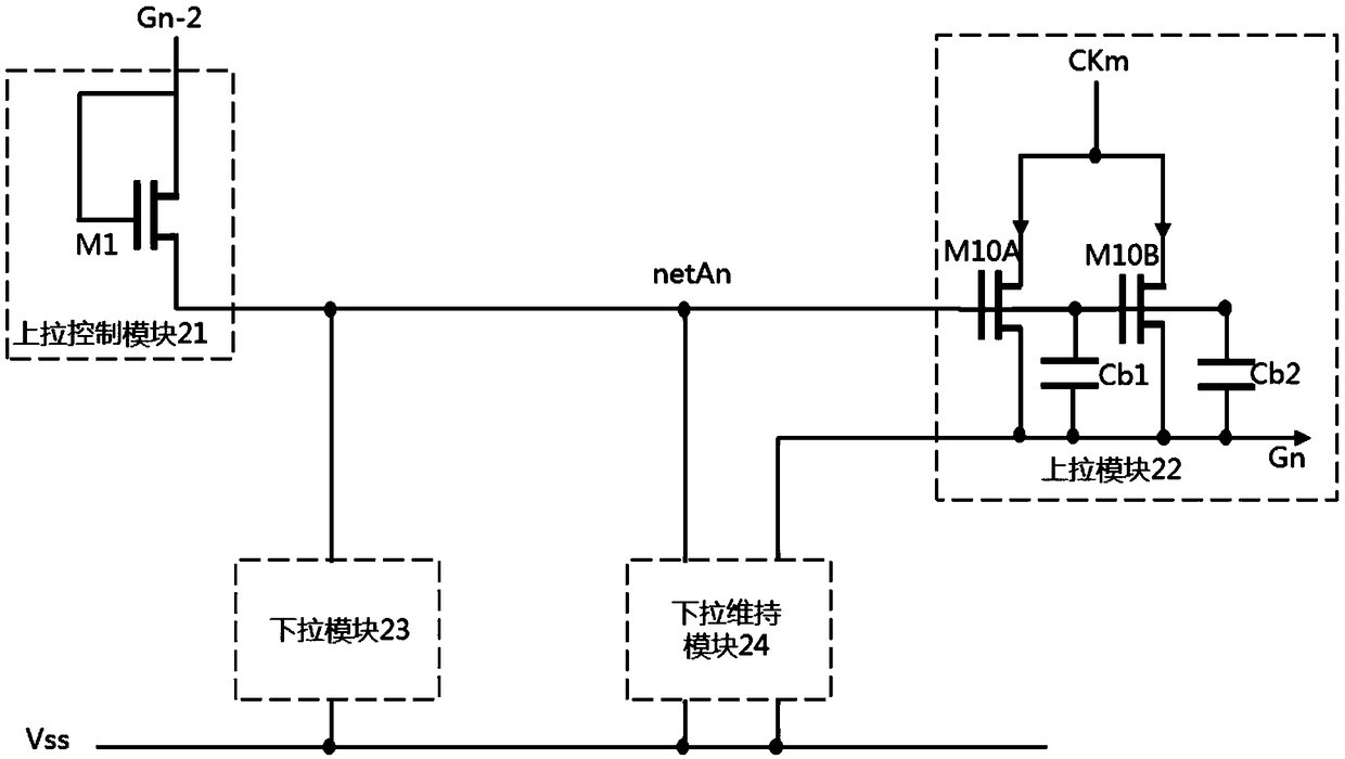 Gate driver monolithic and repairing method thereof