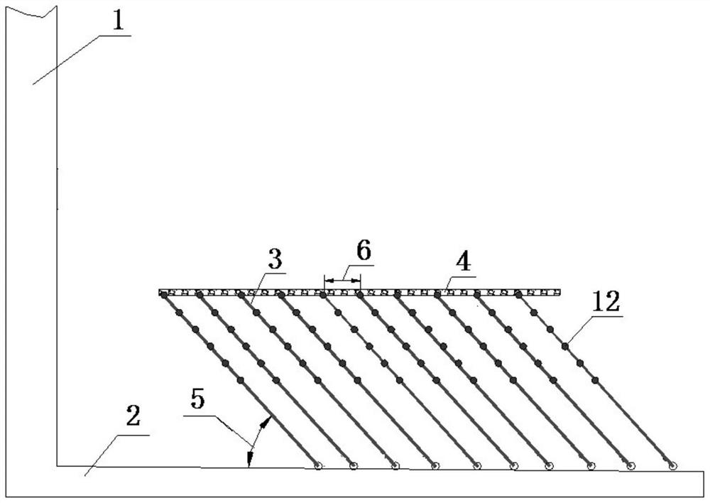 Method for actually measuring and determining rapid coal caving parameters of extra-thick coal seam