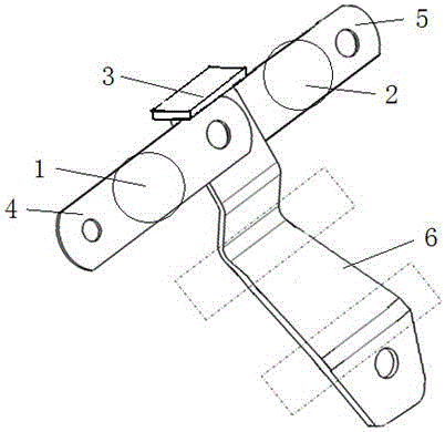 Automobile pedestrian horns and mounting bracket device