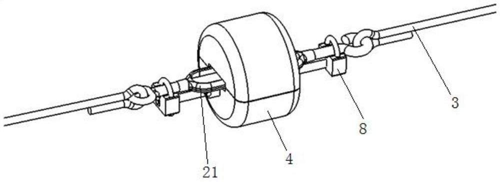 A turnbuckle screw displacement tension automatic adjustment mechanism and its application method