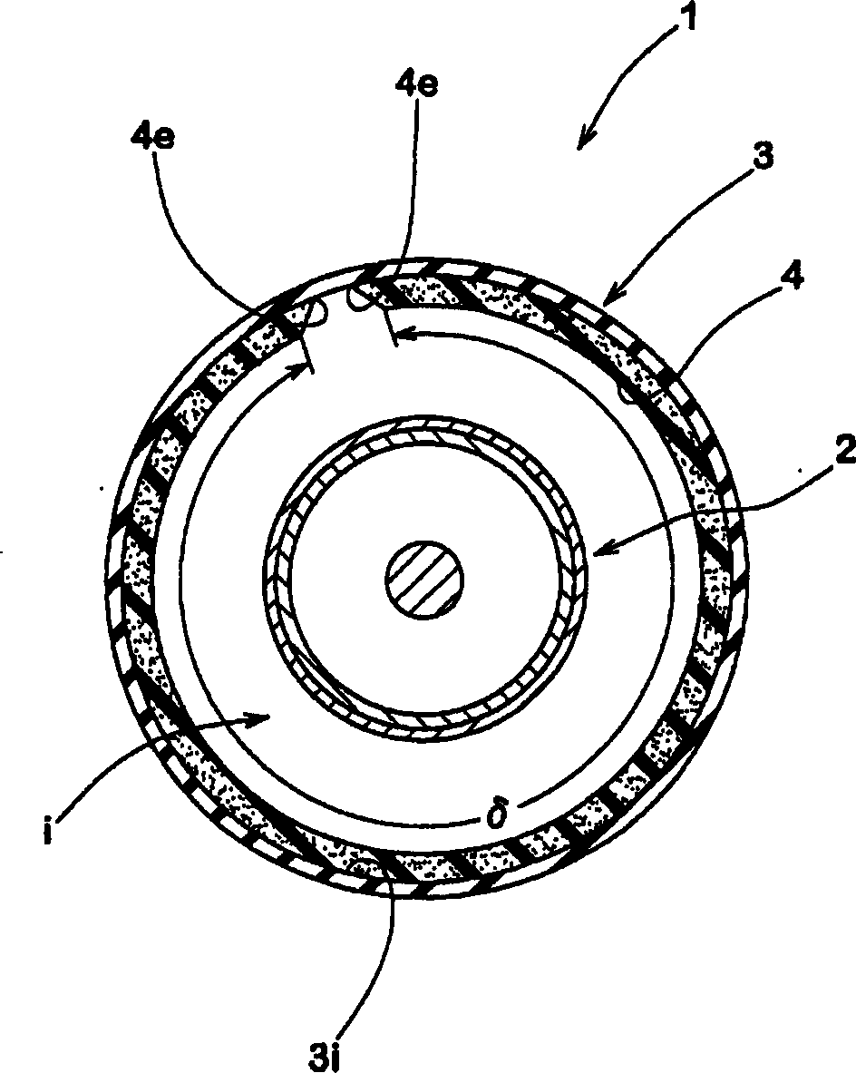Assembly of pneumatic tire and rim, and a noise damper used therein