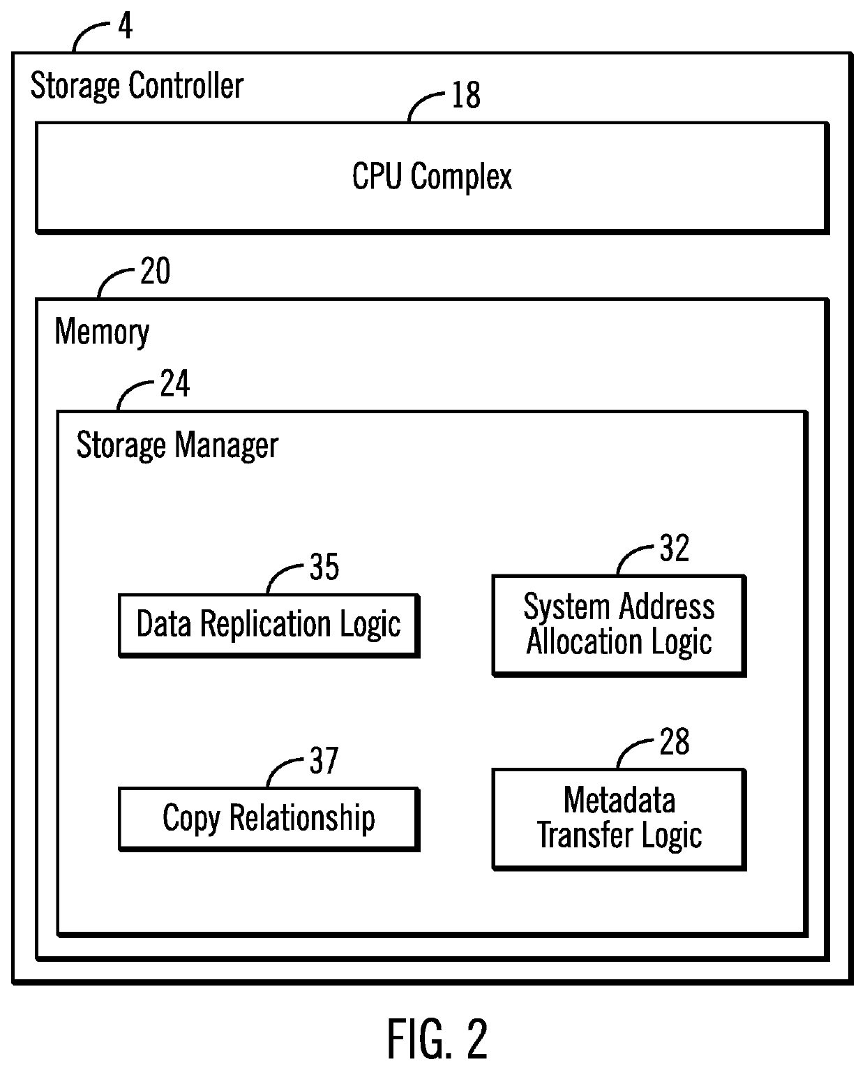 Power level management in a data storage system