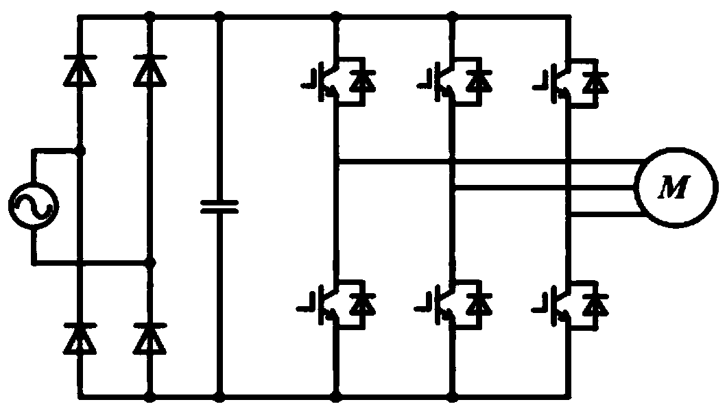 Electrolytic Capacitorless Power Converter and Control Method for Permanent Magnet Synchronous Motor Drive System