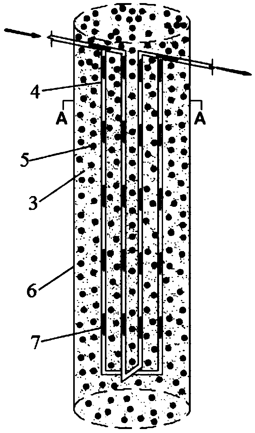 Phase change energy pile, ground source heat pump heat exchange system and manufacturing method