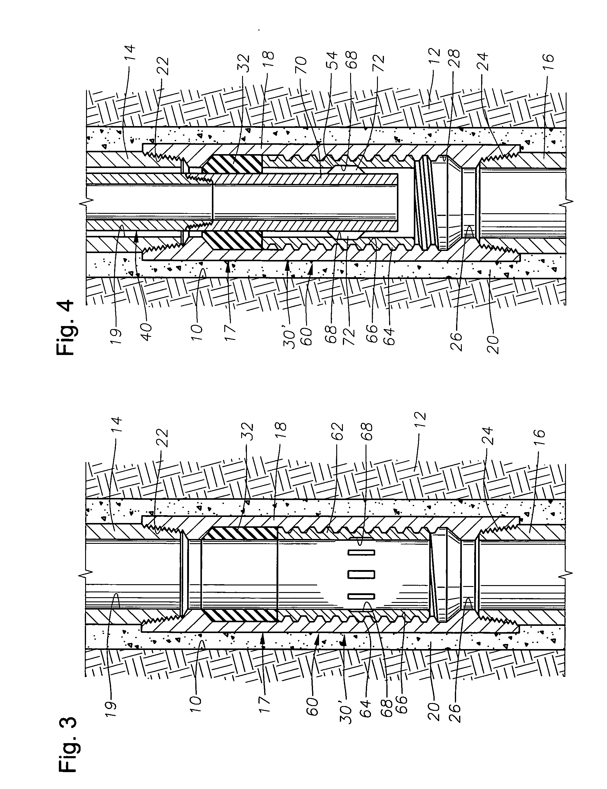 Large bore packer and methods of setting same