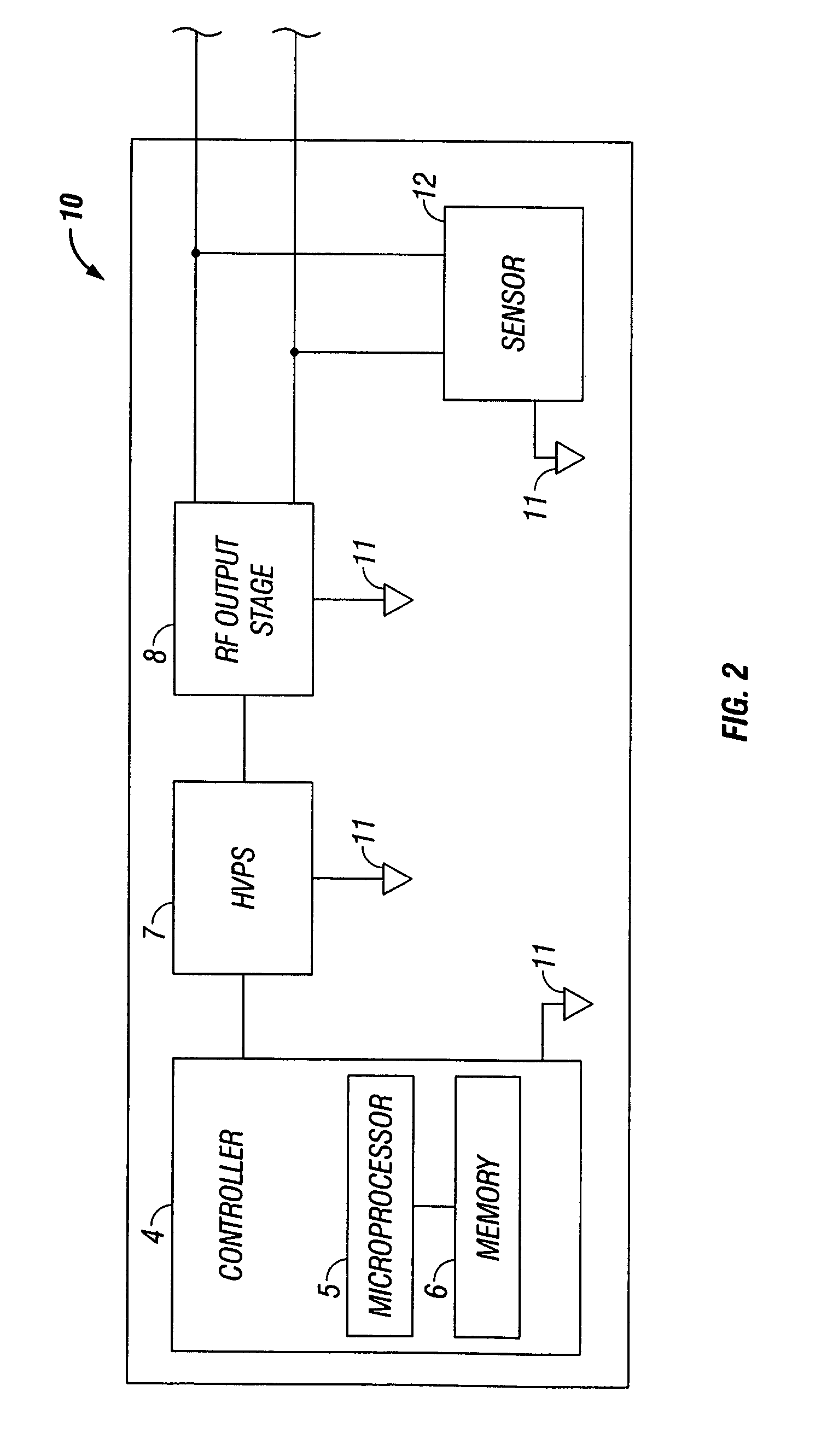 System and method for reducing leakage current in an electrosurgical generator
