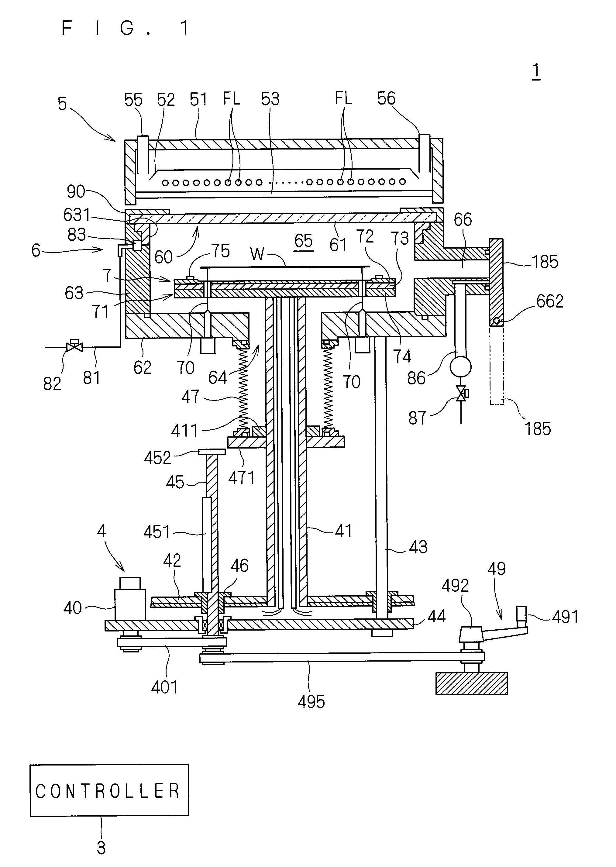 Heat treatment apparatus and method for heating substrate by light irradiation