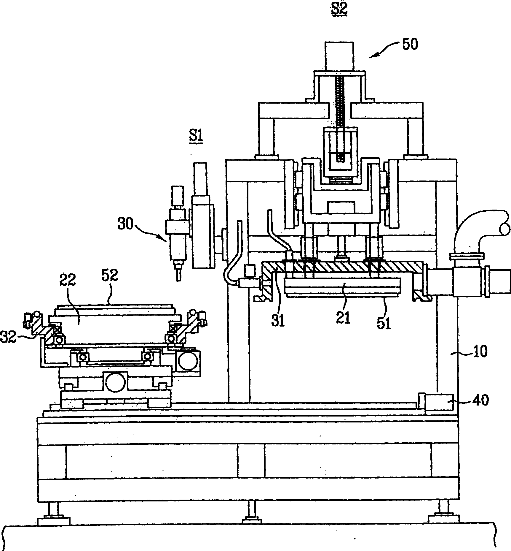 Device and method for fabricating liquid-crystal display device