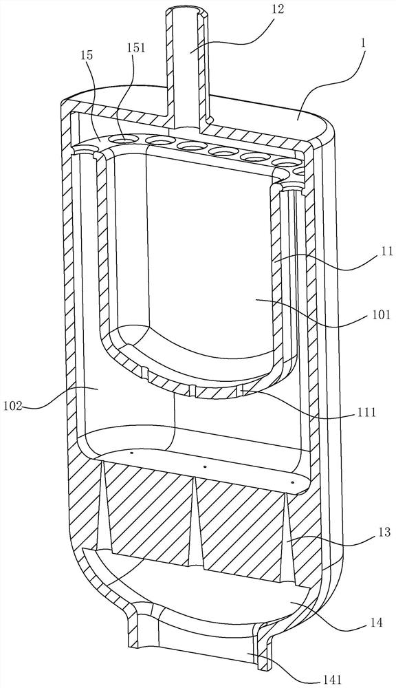 Micro-nano bubble generating device and cleaning machine applying same