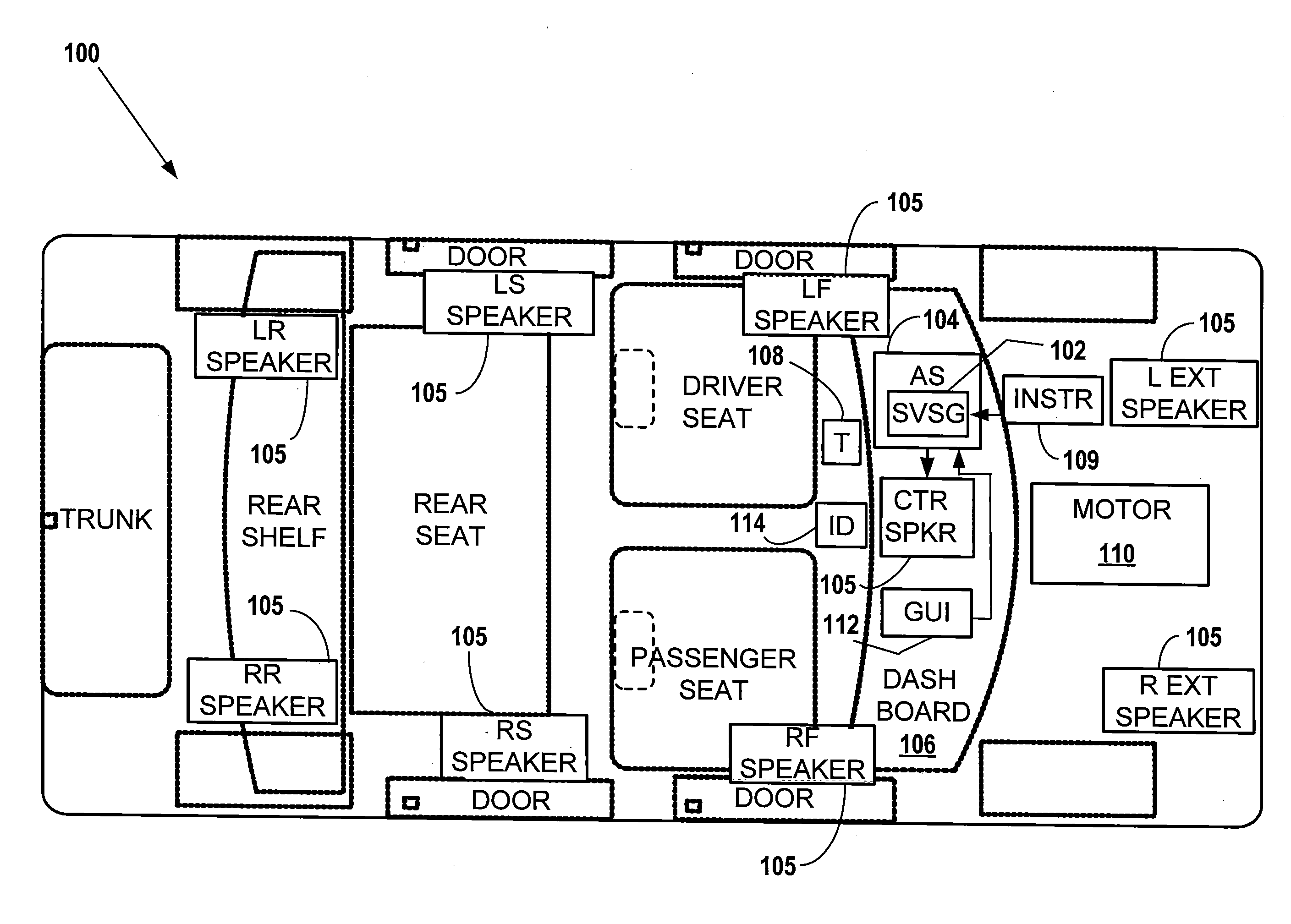 System for simulated multi-gear vehicle sound generation