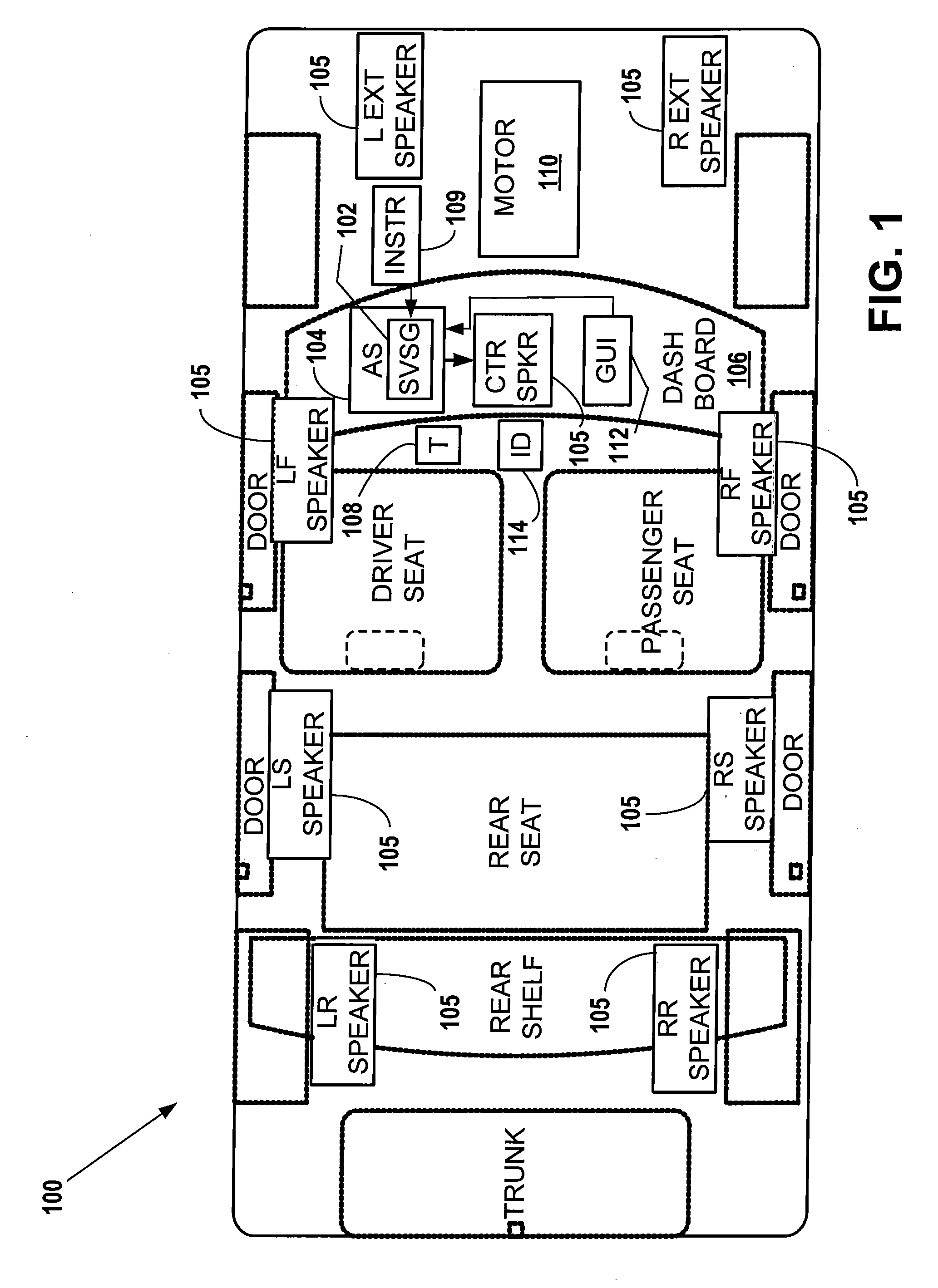 System for simulated multi-gear vehicle sound generation