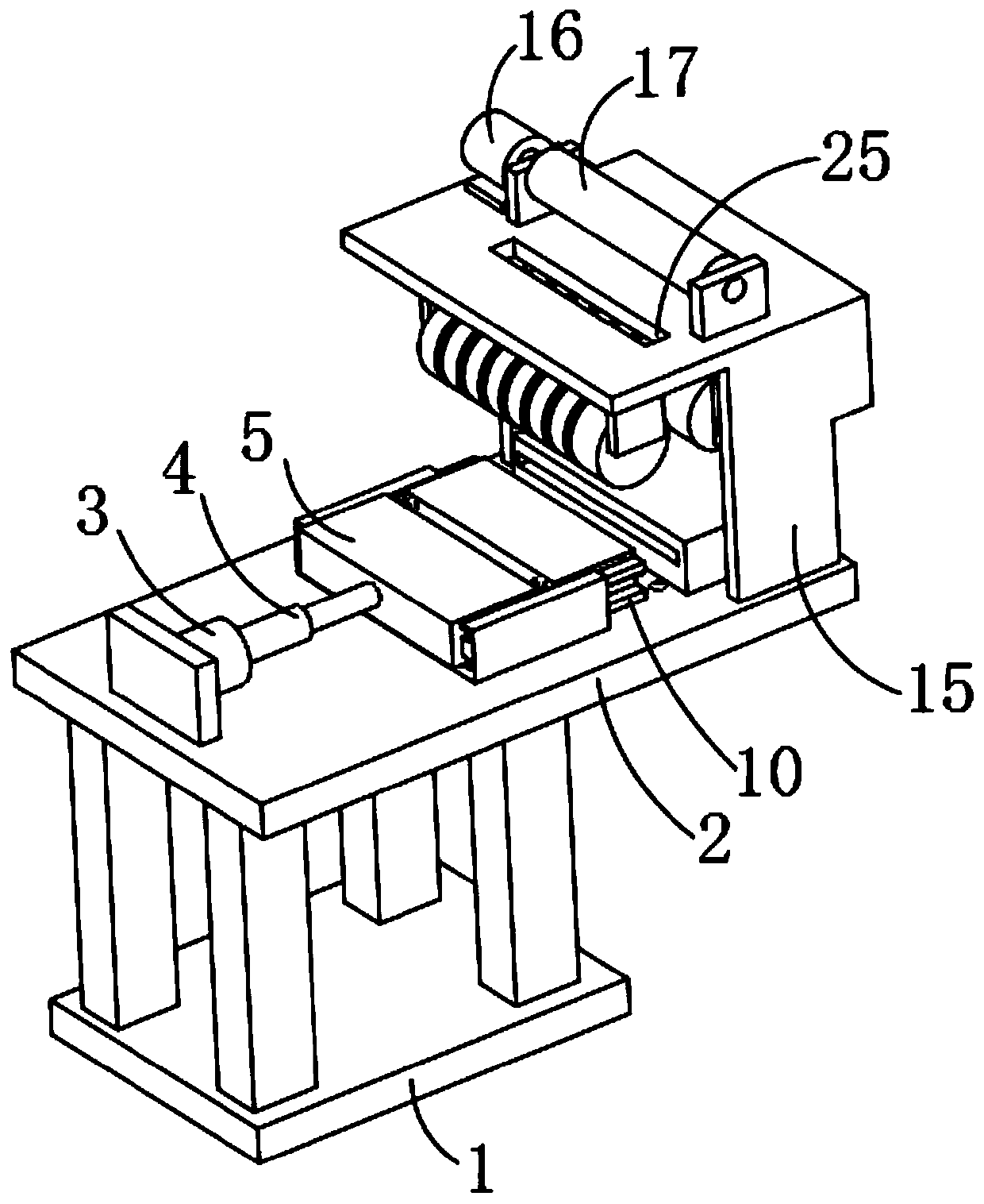 Energy-saving chemical fiber silk cutting machine